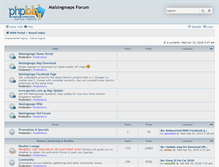 Tablet Screenshot of forums.malsingmaps.com